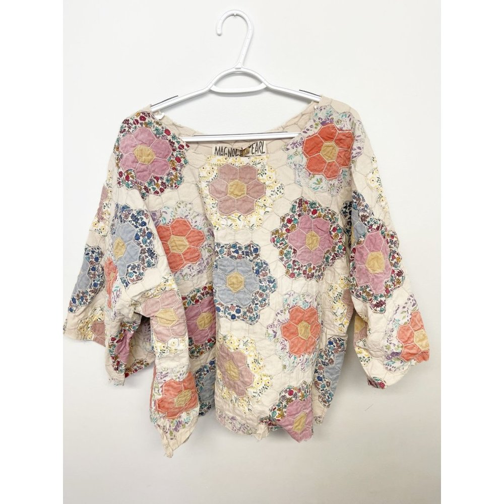 Magnolia Pearl Quiltwork Mathilda Top